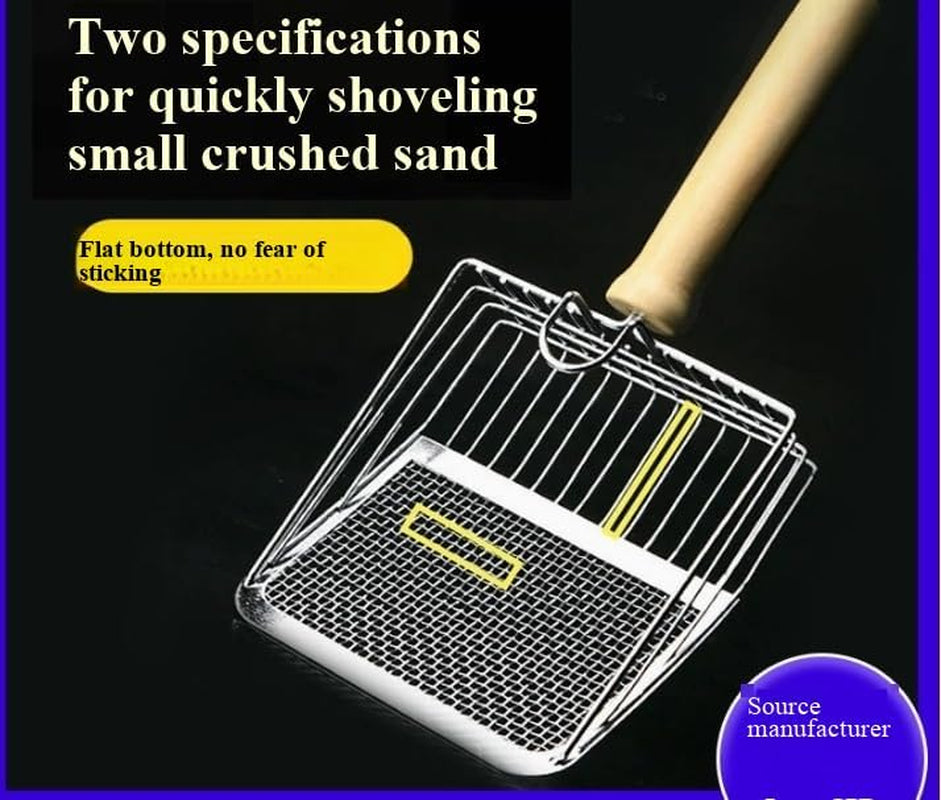 metal-cat-litter-scoop-stainless-steel-large-size-fine-hole-shovel-for-scooping-feces-holy-light-silver-length-10-83-inches-width-5-31-inches