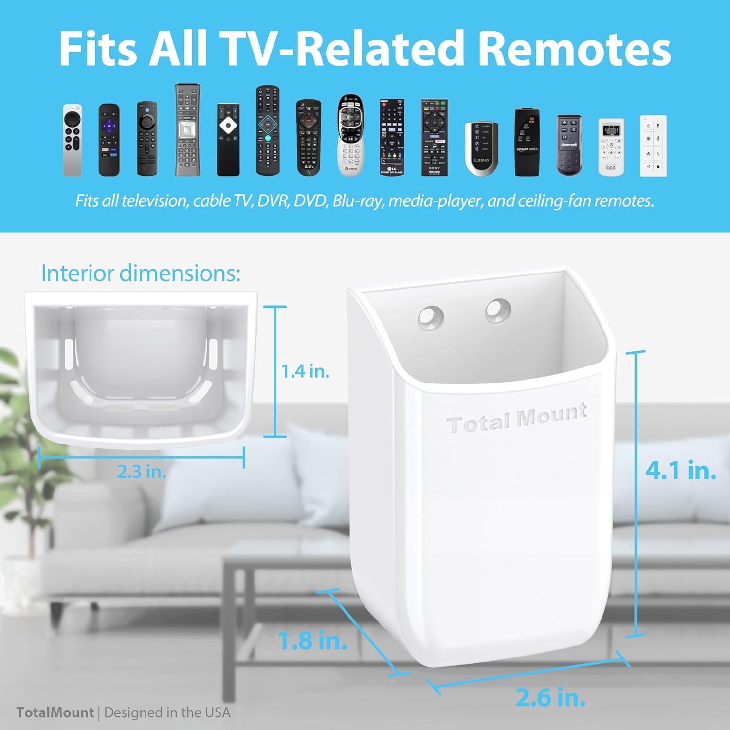 drop-free-remote-holder-removable-adhesive-strips-white-designed-in-the-usa-simply-put-the-remote-in-no-tricky-magnet-alignment-needed