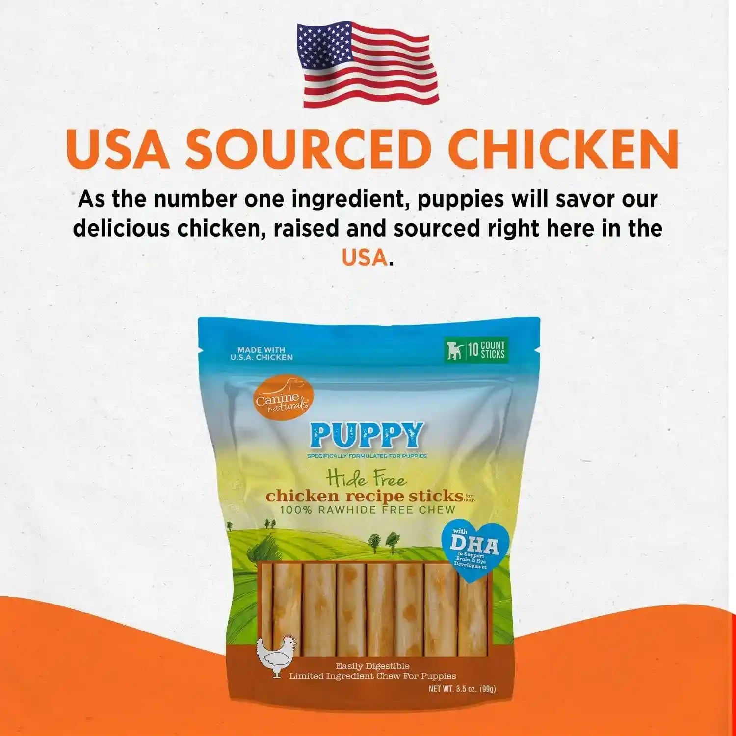 canine-naturals-rawhide-free-puppy-chews-chicken-and-rice-recipe-10-count-100-rawhide-free-made-with-usa-chicken-all-natural-easily-digestible-5-in-sticks-perfect-for-teething-puppies