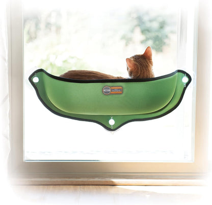 K&H Pet Products EZ Mount Window Bed Kitty Sill Tan 27 X 11 X 6 Inches5