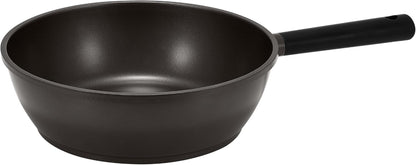 CUCKOO Kyndell 11-Inch Ceramic Nonstick Induction Wok Pan, COP-B2810HGB | Compatible with Induction Cooktops1