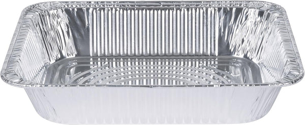 9X13 Inch Aluminum Foil Pans [30 Count] Half Size Deep | Thicker 37.4 Gauge, Food-Safe Tin Disposable Trays, Freezer-Safe, Oven, Grill & Smoker Use, Fully Recyclable2