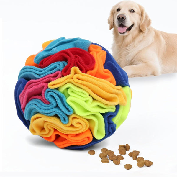 Ablechien Snuffle Ball - Snuffle Ball for Small Dogs, Interactive Dog Toys to Keep Them Busy, Puppy Dog Puzzle Toy with Storage Bag Machine Washable9
