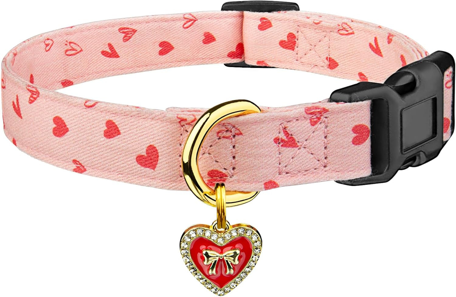 cotton-dog-collar-white-and-pink-love-heart-with-pendant-cute-dog-collar-s-handmade-distinctive-patterns-skin-friendly-and-breathable-girl-boy-dogs-collars