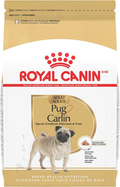 ROYAL CANIN Breed Health Nutrition Pug Adult Dry Dog Food, 10 Lb Bag1
