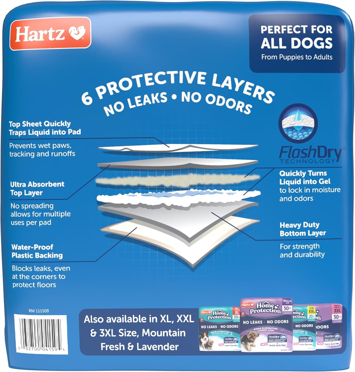 hartz-home-protection-super-absorbent-odor-eliminating-no-leaks-dog-pads-50-count