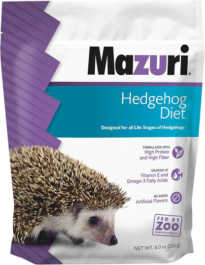 Mazuri | Nutritionally Complete Hedgehog Food | 8 Ounce (8 Oz) Bag1