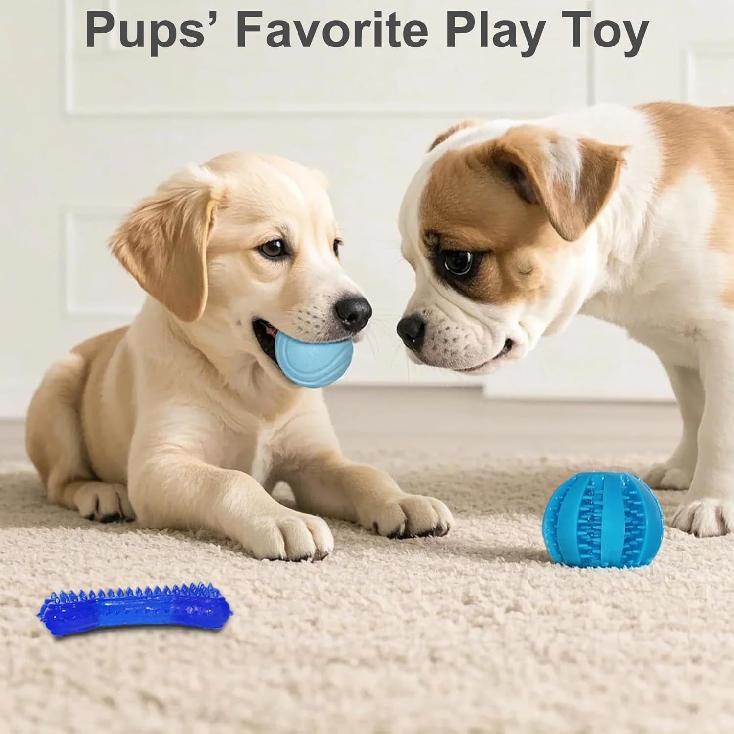 20-pack-puppy-teething-chew-toys-for-small-dogs-bulk-dog-toys-for-puppies-mixed-blue-rubber-rings-ropes-balls-puppy-teething-dental-care-relieves-puppy-boredom-stops-destructive-chewing