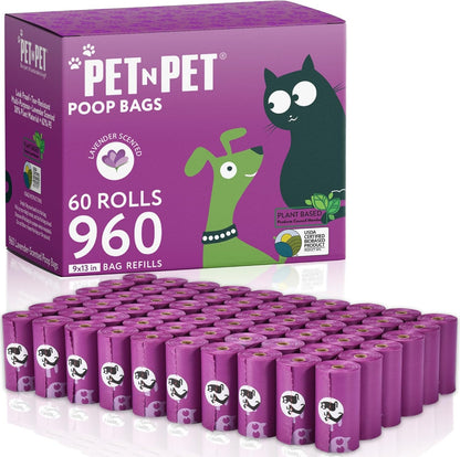 Pet N Pet Poop Bags for Dogs, 288 Count Dog Waste Bags, Lavender Scented7