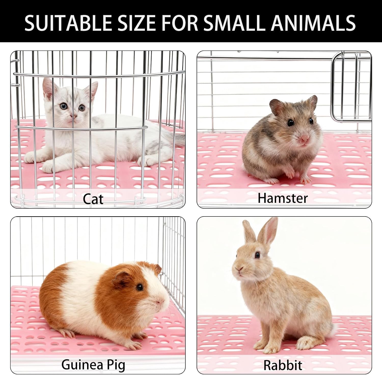 18-pack-plastic-rabbit-cage-mat-bunny-resting-mats-for-cage-with-snap-joint-breathable-small-animal-feet-pads-for-guinea-pigs-chinchilla-pet-white-blue-pink