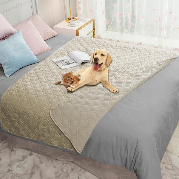Ameritex Waterproof Dog Bed Cover Pet Blanket for Furniture Bed Couch Sofa Reversible68