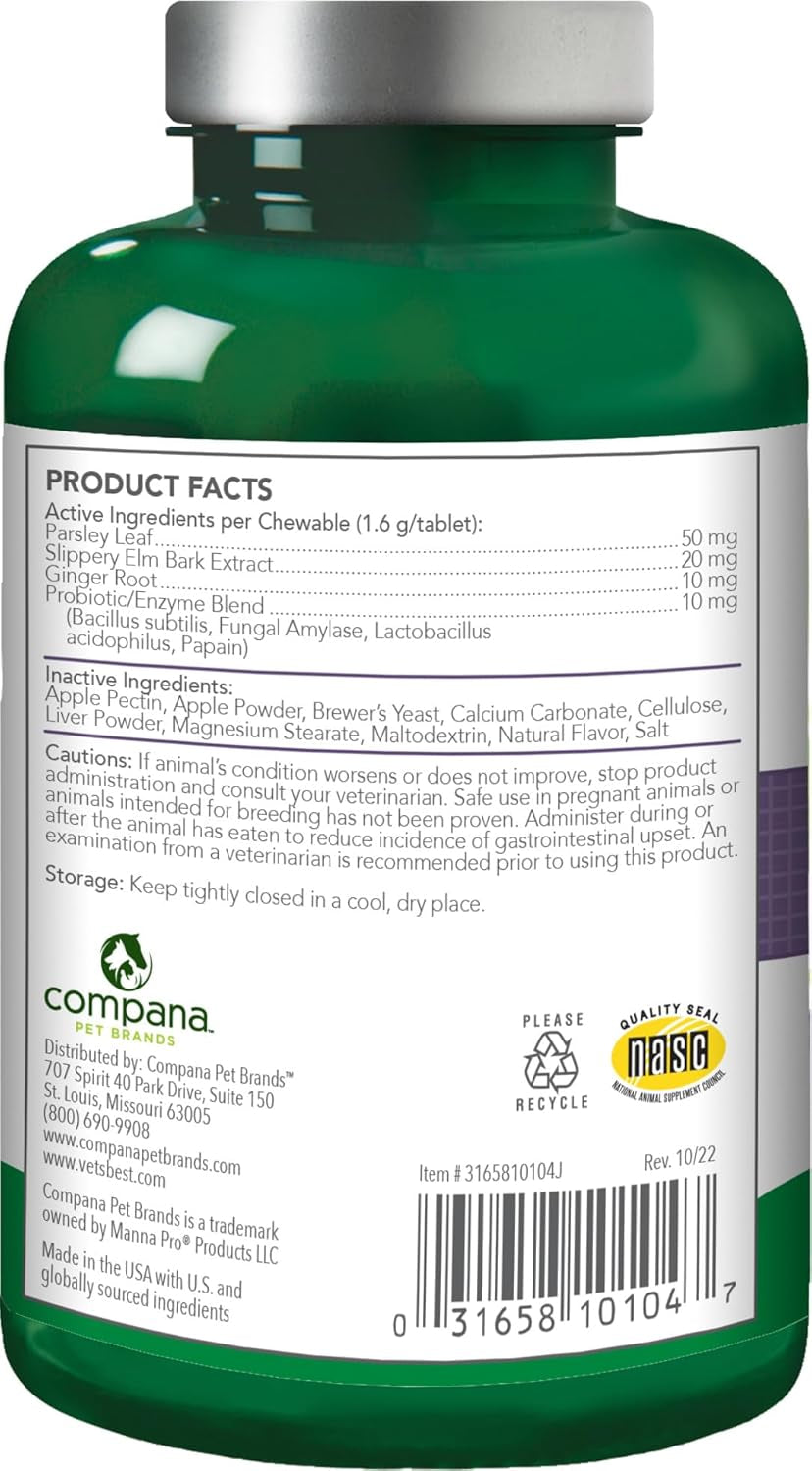 vets-best-gas-busters-digestive-support-tablets-for-dogs-90-count-helps-relieve-gas-bloating-constipation-supports-healthy-digestion-chewable-daily-digestive-aid-for-dogs