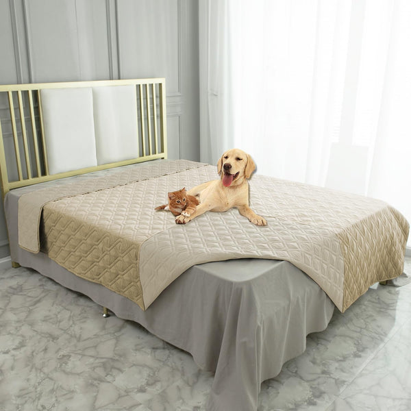 Ameritex Waterproof Dog Bed Cover Pet Blanket for Furniture Bed Couch Sofa Reversible20