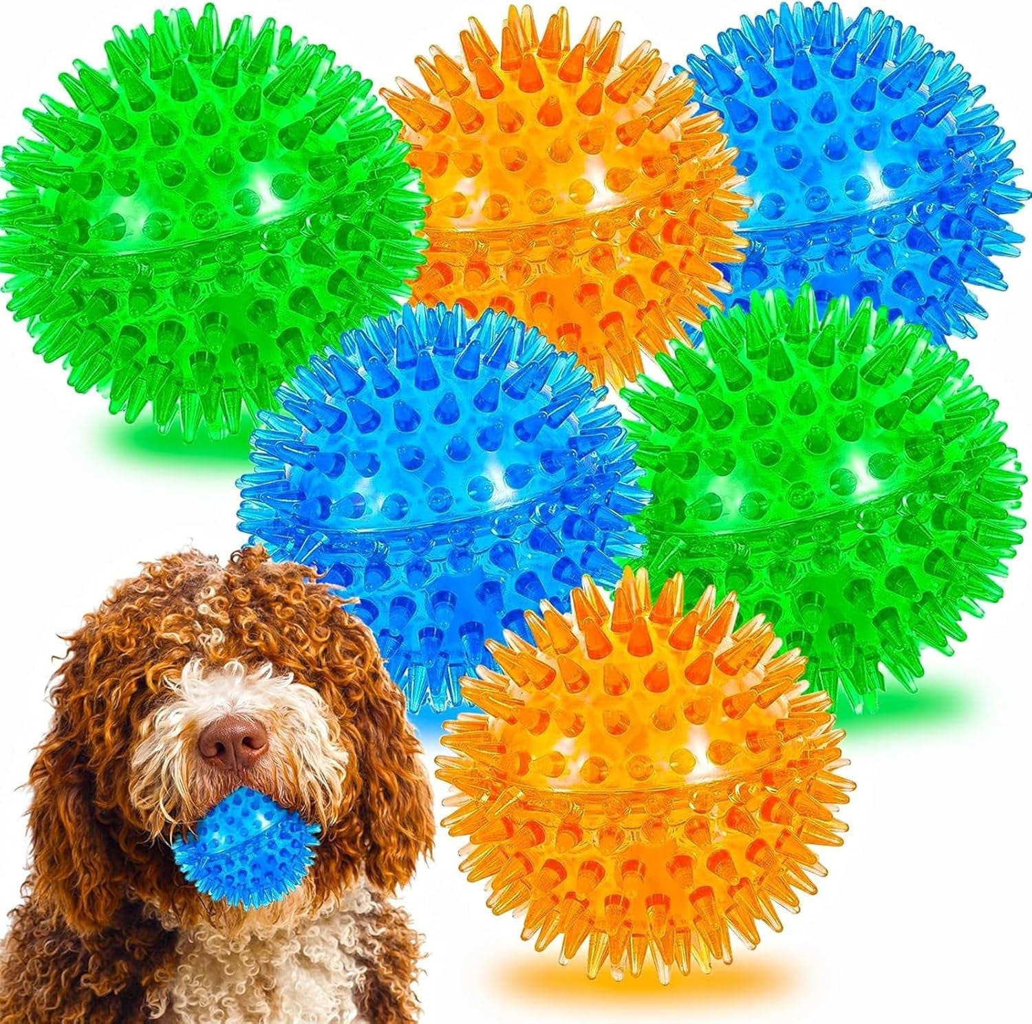 lechong-4-pack-large-squeaky-dog-balls-4-5-rubber-spiky-dog-balls-for-large-medium-aggressive-chewers-teeth-cleaning-chew-toy-for-training-boredom-buster