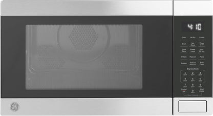 GE GCST10A1WSS Countertop Microwave Oven (Stainless Steel) | Stainless Steel, Combines Microwave, Air Fry, Convection, and Broil, Child Lock Technology, 4 Convenience Cook Settings1