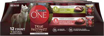 Purina ONE Classic Ground Chicken and Brown Rice Entree Adult Wet Dog Food - (Pack of 12) 13 Oz. Cans21