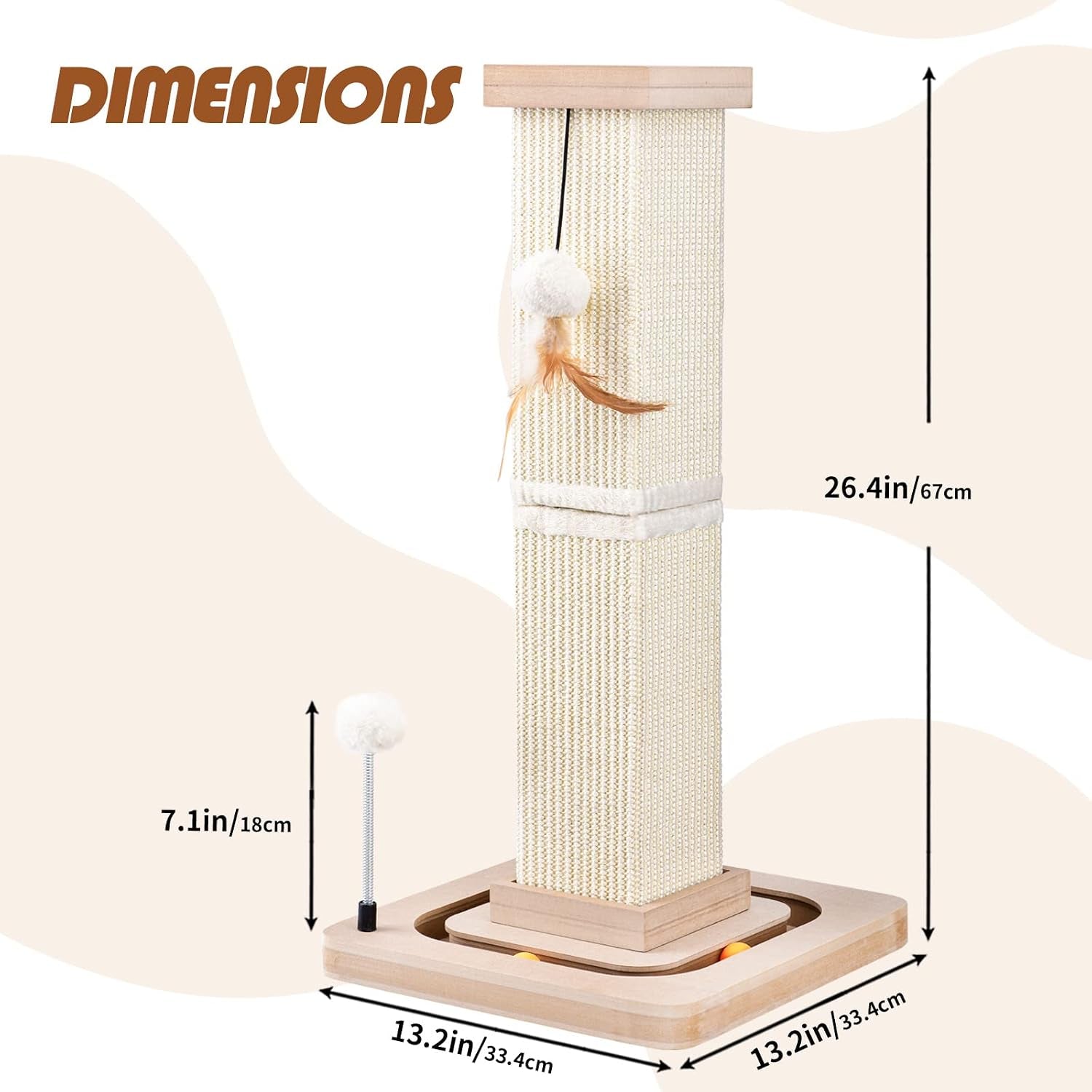 liflix-27-cat-scratching-post-sisal-cat-scratcher-with-interactive-track-balls-and-hanging-balls-vertical-scratching-posts-for-indoor-cats-and-kittens