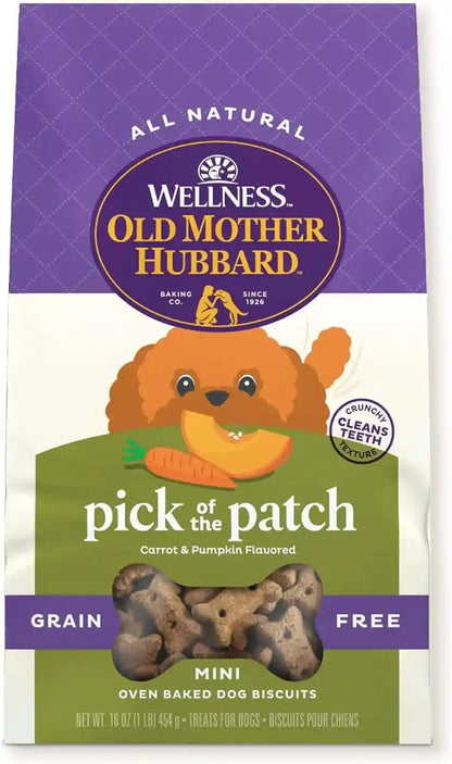 Old Mother Hubbard Wellness P-Nuttier Dog Biscuits, Natural, Training Treats, Peanut Butter Flavor, Mini Size, (20 Ounce Bag)14