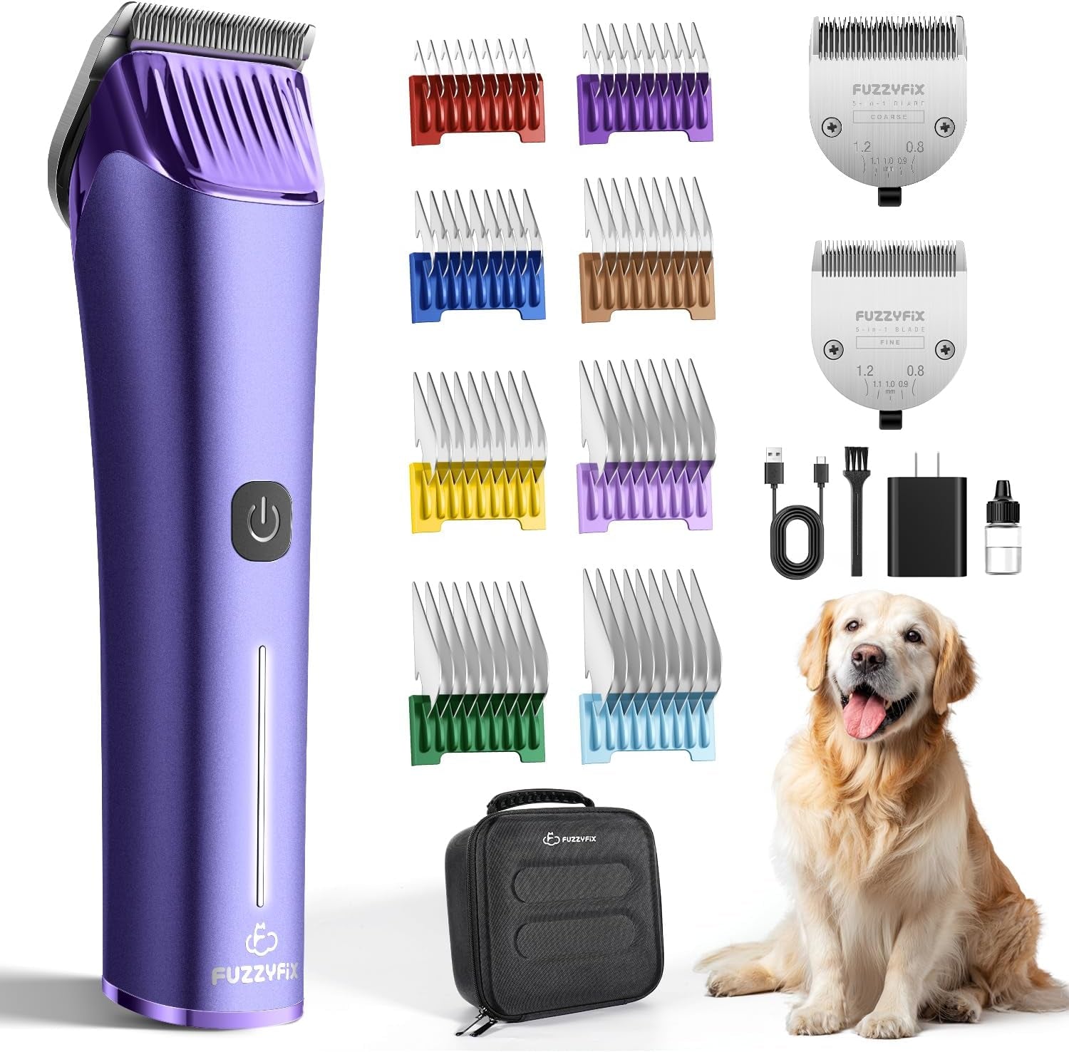 professional-dog-grooming-clipper-with-5-in-1-replacement-blade-adjustable-blade-cordless-pet-grooming-kit-2-speed-trimmer-hair-shaver-with-detachable-metal-combs-nova-for-animal-horse