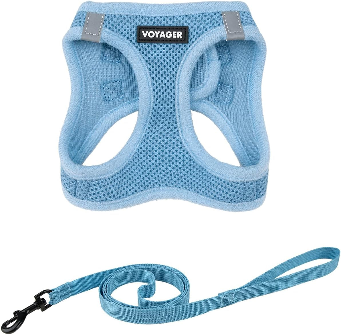 voyager-step-in-pet-harness-all-weather-mesh-adjustable-step-in-harness-for-cats-and-dogs-by-best-pet-supplies-307-set-moss-green-m