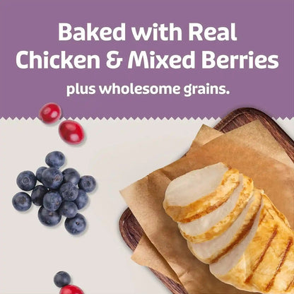 Blue Buffalo Soft & Chewy Health Bars, Baked with Real Chicken & Mixed Berries, Natural Dog Treats Enhanced with Vitamins and Minerals, 9 Oz. Bag3