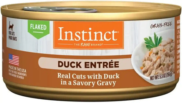 Instinct Flaked Entrees, Wet Canned Cat Food, Variety Pack, 3 Oz (12 Count) | Tender Flaked Cuts in Savory Gravy, High Protein, Real Meat, Whole-Food Ingredients, Grain-Free, Hydration Support17