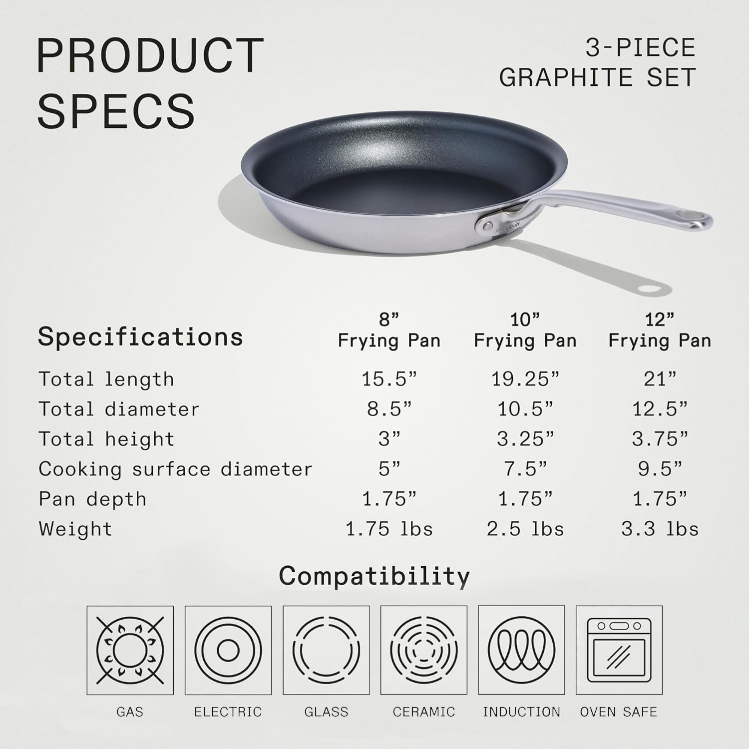 made-in-cookware-procoat-non-stick-3-piece-frying-pan-set-includes-8-10-12-5-ply-stainless-clad-professional-cookware-crafted-in-italy-induction-compatible-graphite