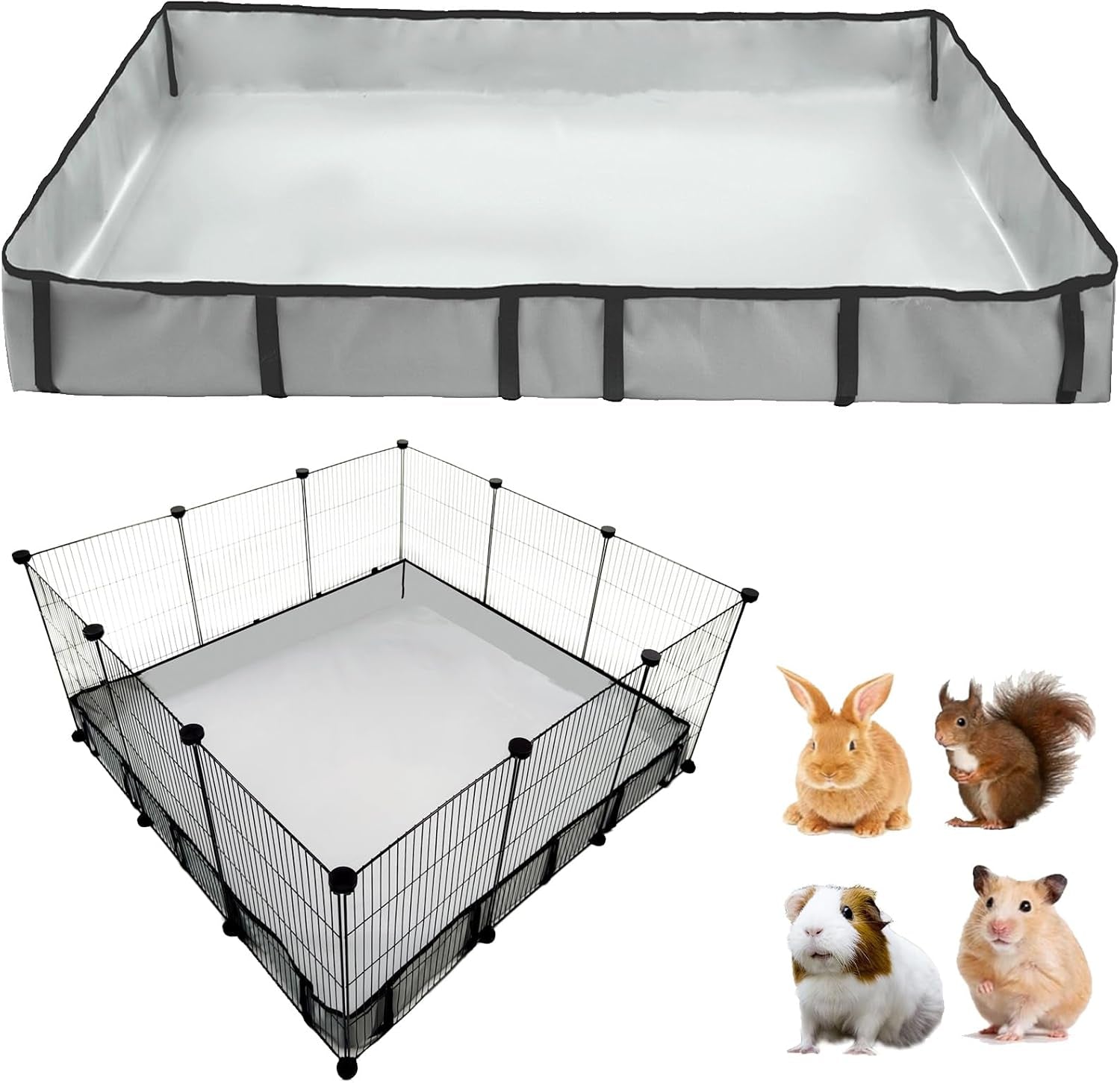 dzwlkj-guinea-pig-cage-liner-tarp-bottom-waterproof-and-washable-available-in-22-sizes-base-also-for-rabbits-bunny-chinchesillas-hedgehog-ferrets-and-other-small-animals24x48-inches