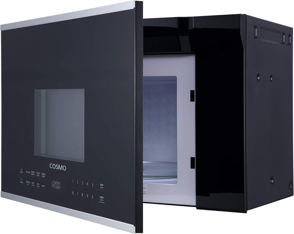 24 In. Stellar Coll 1.3 Cu Ft over the Range Microwave, Vent Fan, Stainless |  COS-2413ORM1SS 1000W, Touch Presets, Black Glass, Sensor Cooking, Automatic Defrost, LED Light, Child Safety Lock8