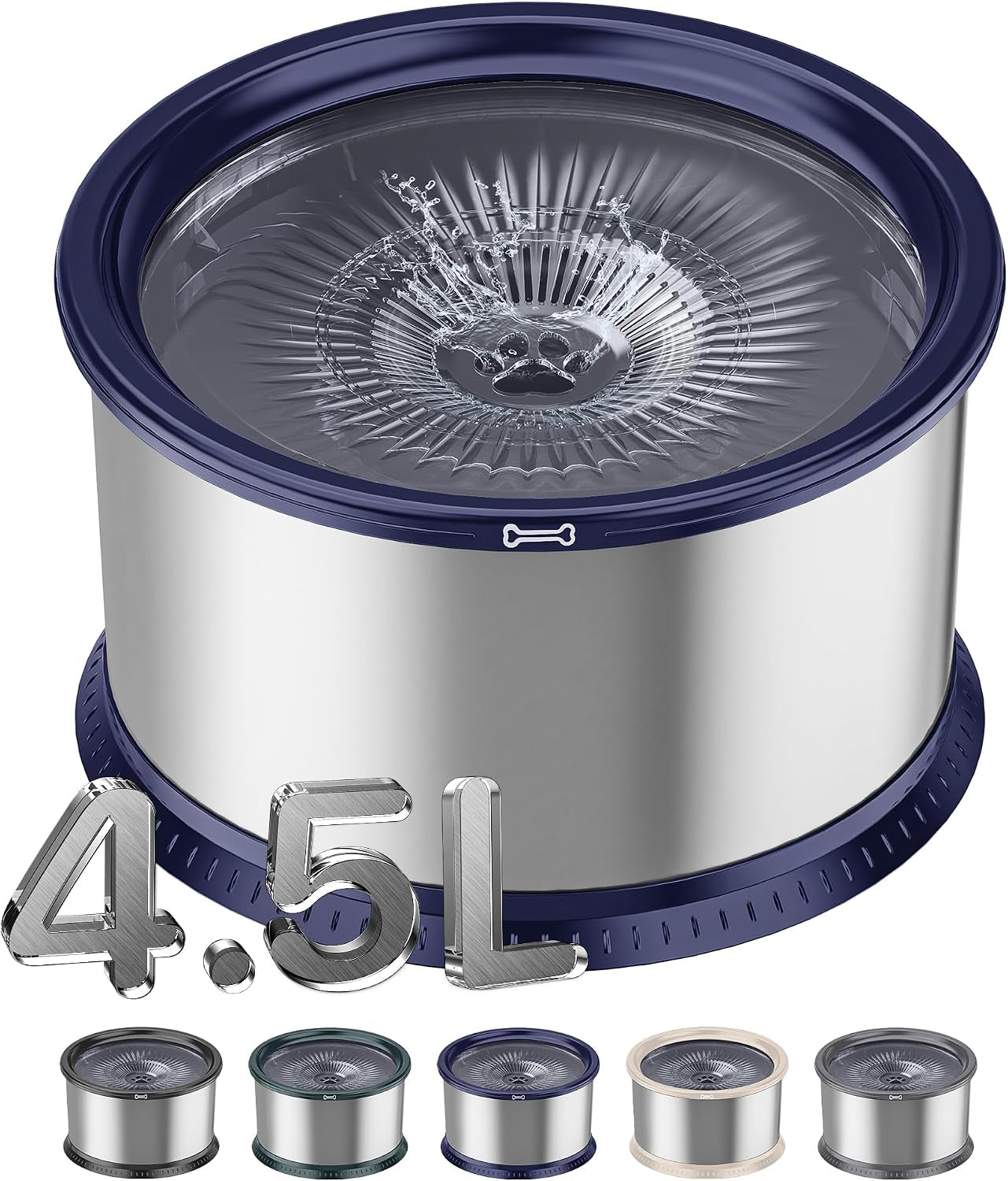1-6-gallon-dog-water-bowl-6-5l-220oz-stainless-steel-no-spill-water-bowl-for-large-dogs-super-large-capacity-splash-proof-pet-slow-drinking-water-bowl-with-anti-slip-mat-for-mess-drinkers