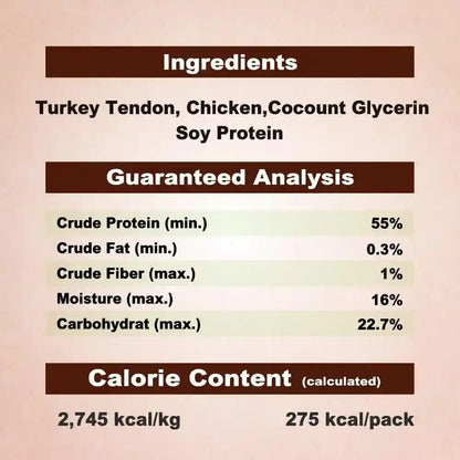 Afreschi Turkey Tendons Dog Treats, Braided Sticks, 3.5 Oz | Rawhide-Free Puppy Chews6