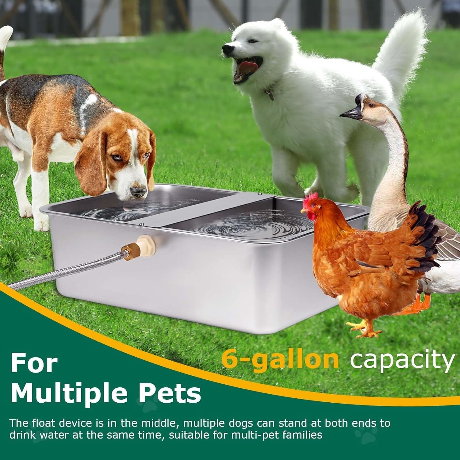 6-gal-automatic-dog-water-bowl-dispenser-stainless-steel-dog-waterer-for-large-breed-dogs-outdoor-extra-large-bowl-for-cats-pets-livestock-chicken
