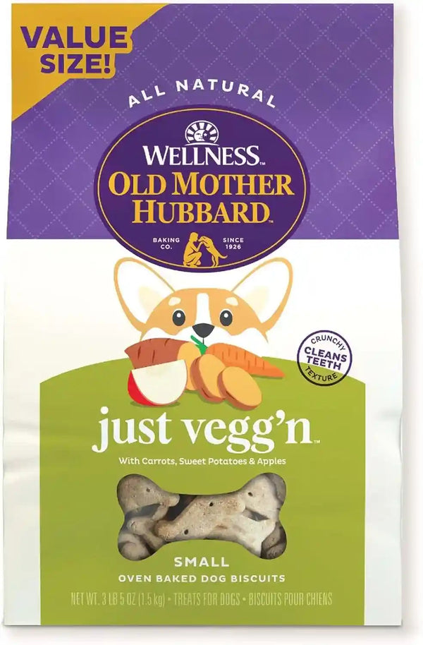 Wellness Old Mother Hubbard Classic Original Mix Dog Biscuits, Natural Training Treats, 4 Flavors, Mini Size, 3.8 Lb Bag11