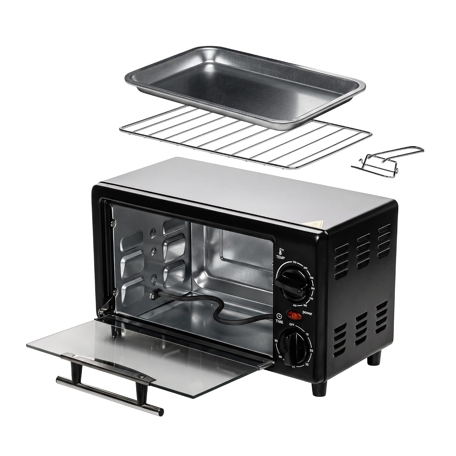 8l-countertop-toaster-oven-adjustable-temperature-black-to2808b-60-minute-timer-easy-to-clean-baking-pan-750w-compact-design-perfect-for-mini-for-pizza-bake-and-broil