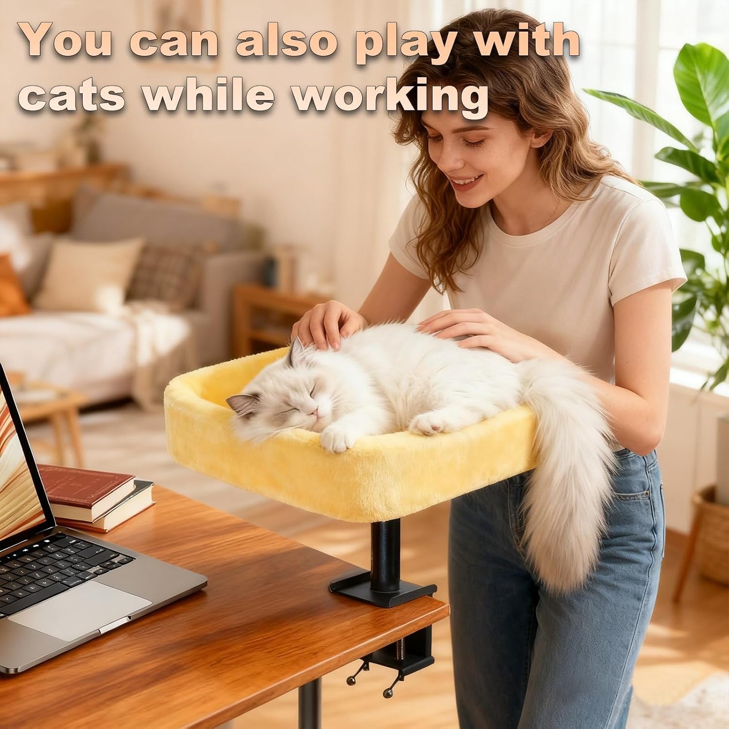 cat-desk-bed-sturdy-cats-bed-for-desk-with-washable-cover-dual-sided-breathable-summer-winter-comfortable-soft-pet-nest-bed-with-reinforced-steel-frame-easy-assembly-for-home-office-study-room