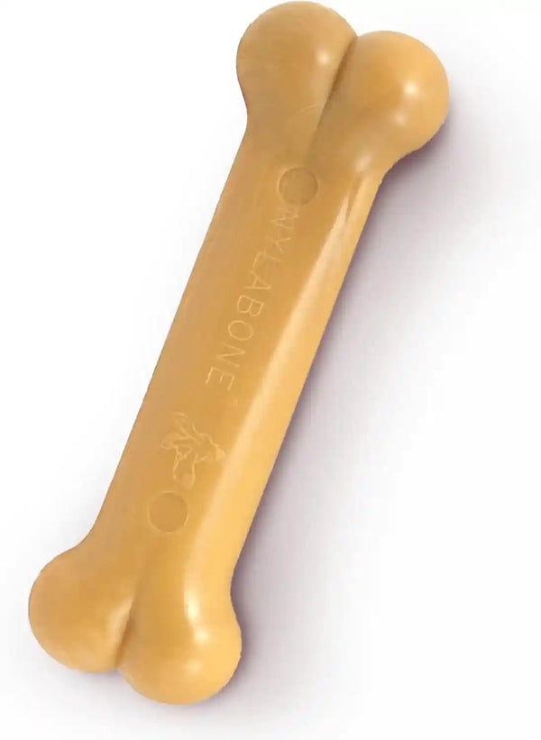 Nylabone Original Bone Power Chew Toys for Dogs, Durable & Tough Dog Toys for Aggressive Chewers, Long Lasting Chicken, Bacon, and Peanut Butter Flavor, Small - up to 25 Lbs, 1 Count | Peanut Butter, Chicken, and Bacon Flavor, Durable Dog Toys for Aggressive Chewers, Helps Clean Teeth, for Dogs up to 25 Lbs31