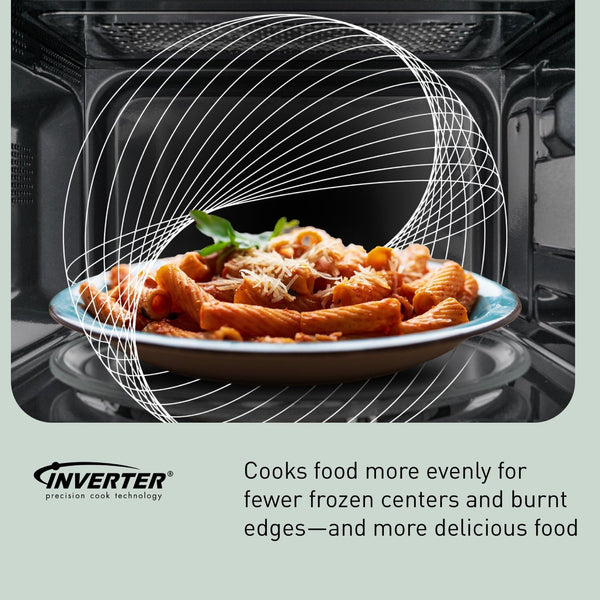 Panasonic Microwave Oven NN-SN686S Stainless Steel Countertop/Built-In with Inverter Technology and Genius Sensor, 1.2 Cubic Foot, 1200W7