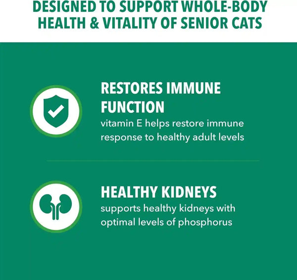IAMS Proactive Health Healthy Senior Dry Cat Food, Chicken Recipe, 7 Lb | Real Chicken, Antioxidants for Immune Health, Supports Vital Organs, Bones & Joints, Natural Fiber & Prebiotics, 0% Fillers3