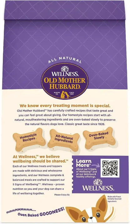 Old Mother Hubbard Wellness P-Nuttier Dog Biscuits, Natural, Training Treats, Peanut Butter Flavor, Mini Size, (20 Ounce Bag)8