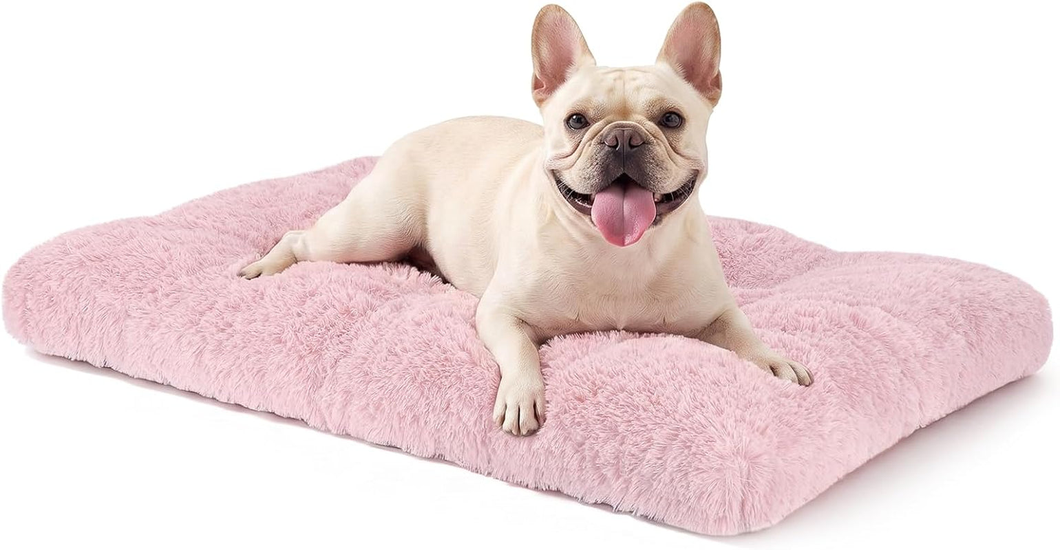 joejoy-large-dog-bed-crate-pad-deluxe-plush-washable-dog-beds-fulffy-soft-kennel-pad-anti-slip-pet-sleeping-mat-for-extra-large-medium-small-dogs-40-x-27-beige