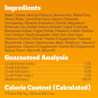 Pedigree Chopped Weight Management Wet Dog Food, Chicken, 13.2Oz, 12 Count | Real Chicken #1 Ingredient, Low Fat, 100% Complete & Balanced, Made in USA, Use as Topper or Serve Alone, Low Fat6