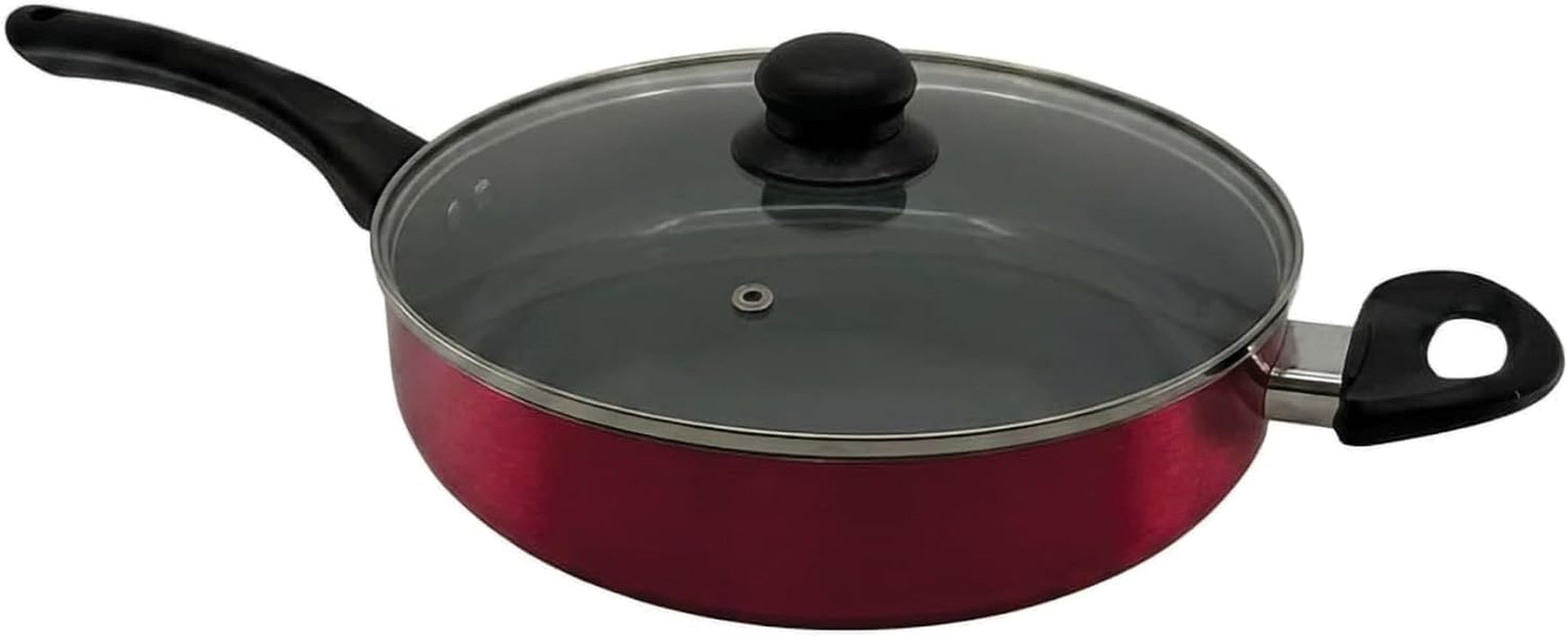 20-piece-ceramic-metallic-cookware-set-nonstick-ruby-20-piece-cookware-set-with-ceramic-nonstick-interiors-glass-lids-utensils-strainer-pads-and-griddle-pan