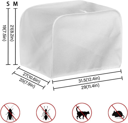 Watercolor Sunflower Toaster Oven Cover Dustproof Home Kitchen Appliance Covers Universal Fit Most Standard 4 Slice Toaster, Machine Washable7