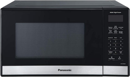 Panasonic NN-SB458S Compact Microwave Oven, 0.9 Cu.Ft., Stainless Steel/Silver1