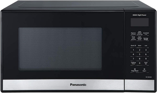 Panasonic NN-SB458S Compact Microwave Oven, 0.9 Cu.Ft., Stainless Steel/Silver1