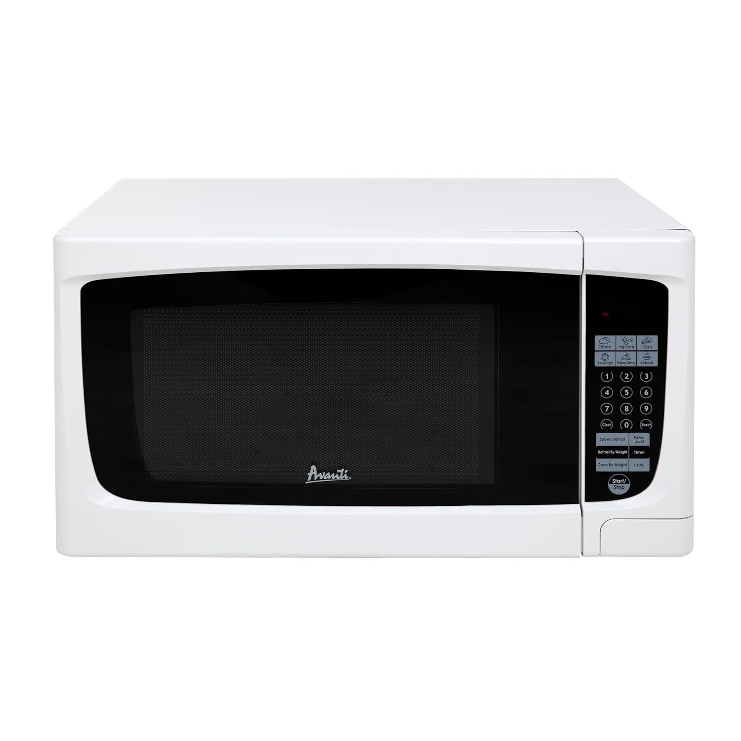 mo1450tw-microwave-oven-1000-watts-compact-with-9-pre-set-cooking-settings-speed-defrost-electronic-control-panel-and-glass-turntable-1-4-cu-ft-white