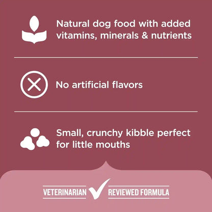 Nutrish Small Breed Dry Dog Food with Chicken, 5 Lb. Bag (Rachael Ray) | Suitable for Small Adult Dogs, Veterinarian Reviewed Formula, Made with No Artificial Flavors5