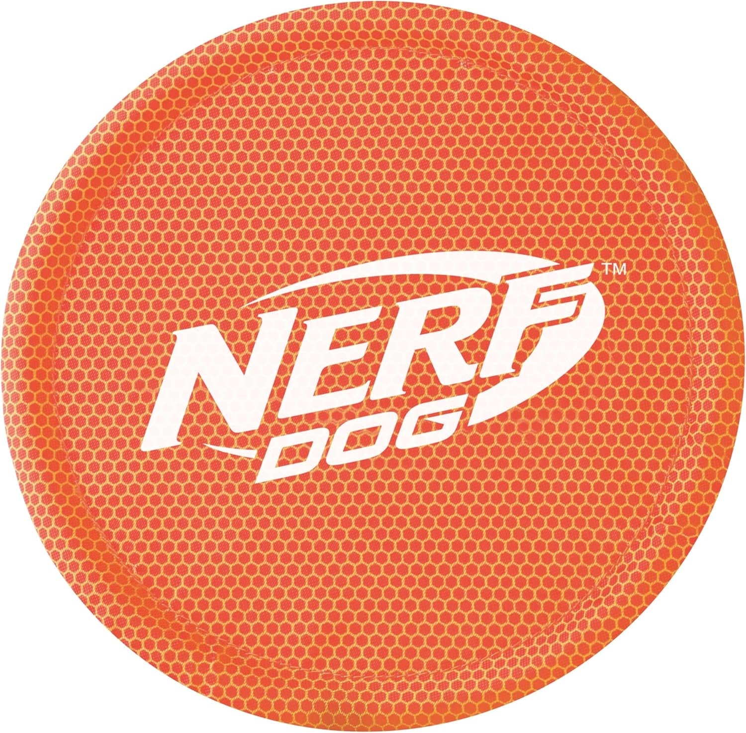 nerf-dog-nylon-flyer-dog-toy-flying-disc-lightweight-durable-and-water-resistant-great-for-beach-and-pool-9-inch-diameter-for-medium-large-breeds-single-unit-red
