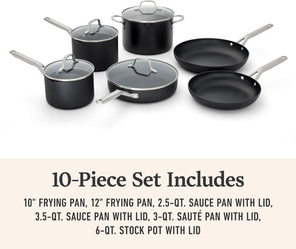 Calphalon® Hard-Anodized Nonstick 10-Piece Cookware Set6