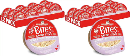 Stella & Chewy'S Lil Bites Savory Stews for Small Breeds Chicken Dinner in Broth, 2.7 Oz. Cups (Pack of 12)13